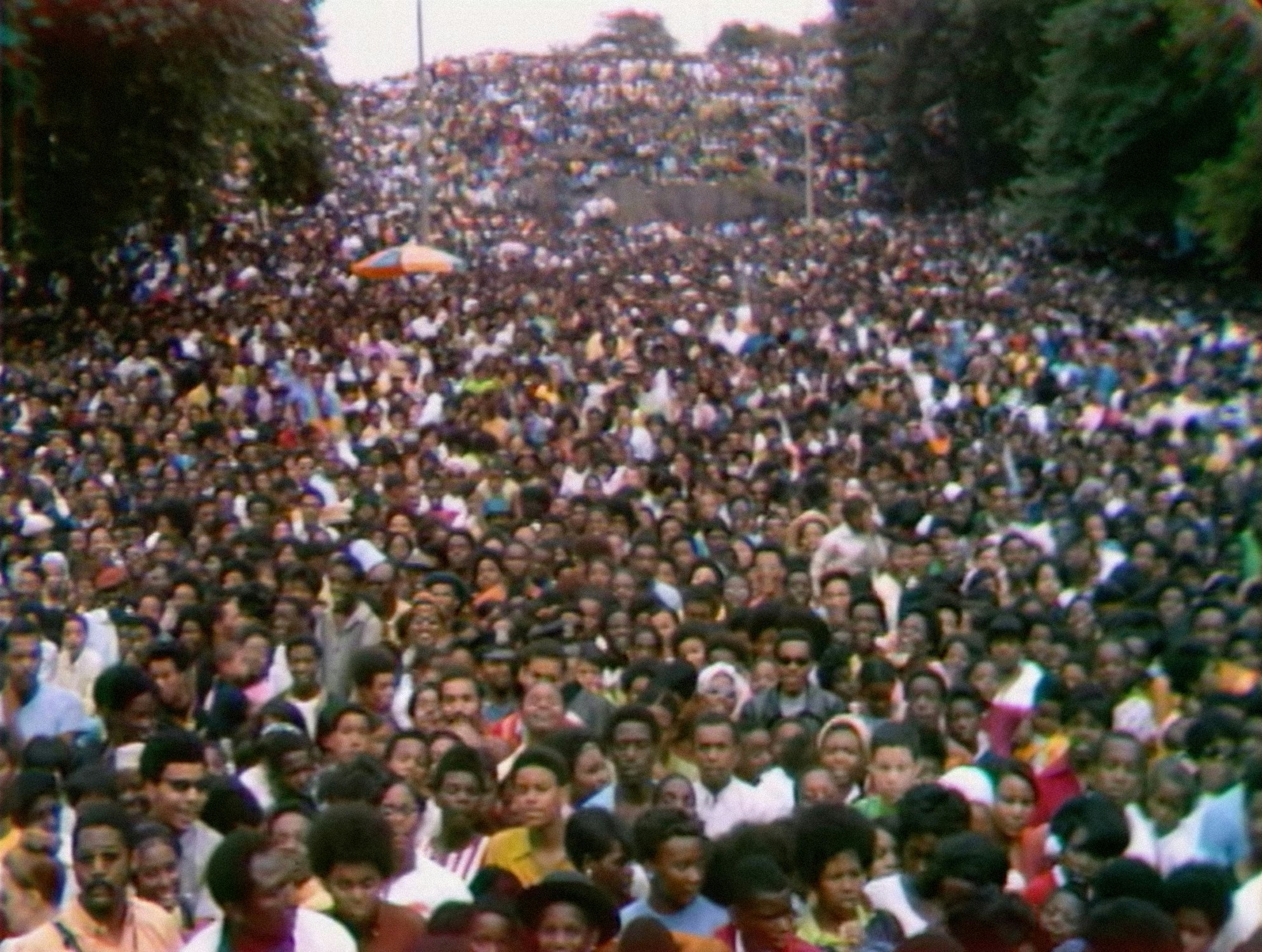 <i>Summer of Soul</i> film still courtesy of Searchlight Pictures.